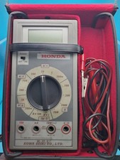 Honda Rare Vintage Volt Meter. Made In JAPAN. KOWA SEIKI CO. For Display Only picture