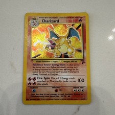Pokemon Charizard 4/130 Base Set 2 Holo Rare 2000 WOTC Vintage Mp picture