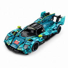 MOC Valkyrie Le Mans 1:8 Hypercar Building Set Engine Linkage Racing Slicks picture