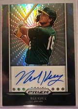 2026 Panini Prizm #273 Nick Kurtz Silver Prizm Auto Athletics picture