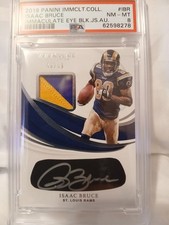 2019 Isaac Bruce Panini Immclt Coll. picture