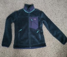 Patagonia Classic Retro-X Jacket Women’s Medium Cascade Green Fleece NWT picture