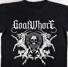 Goatwhore Cotton Band Short Sleeve Black S-2345XL Unisex T-shirt GC640 picture