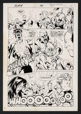 Original Art from Flash #114 (1996) Page 14 Jimenez/Marzan Jr. picture
