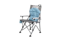 Timber Ridge 10216160 Wisteria Hard Arm Chair Blue Durable Folding Chair picture