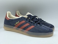 adidas Gazelle Indoor Ink Ruby Wonder White Shoes JH5404 Men’s Size 9.5 picture
