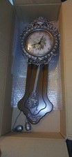 Victorian Era Reproduction Wall Clock New In Box Unused Working picture