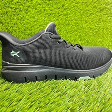 Kuru Flex Via Womens Size 7.5 Jet Black Athletic Running Walking Shoes Sneakers picture
