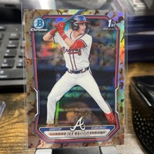 2026 Bowman Chrome Alex Lodise 1st Bowman Popcorn Refractor Snack Pack SSP picture