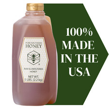 5 lbs. of 100% Raw, Unfiltered & Unheated Georgia Honey, New 2025 Crop picture