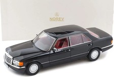 1991 Mercedes-Benz 560 SEL Black 1:18 by Norev picture