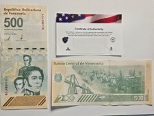 VENEZUELA 500 DIGITALES 10 notes 2023 Bolivar soberano USA SELLER w/COA* picture