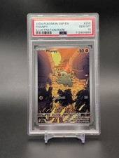 Phanphy Full Art Pokemon Illustration Surging Sparks 205/191 PSA 10 picture