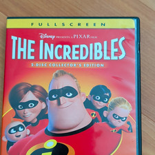 Pixar The Incredibles DVD Movie Full Screen 2-Disc Collector's Edition picture