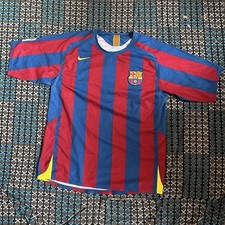 Vintage 2005/06  Nike FC Barcelona Away (Authentic) Football Jersey Size M picture