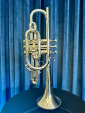 Rare LA Benge 6Z - Large Bore - Long Model Cornet picture
