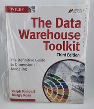 The Data Warehouse Toolkit Book By Wiley, 2013 Third Edition, Kimball And Ross picture