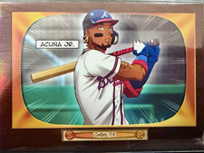 Topps 2024 Bat Attacks Insert Ronald Acuña Jr. #BA-11 Atlanta Braves picture