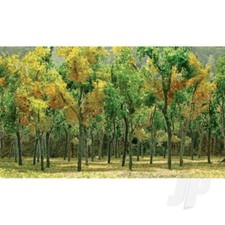 JTT (N Scale) 95622 - Woods Edge Trees - MIXED FALL 2