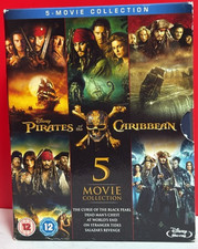 Pirates of the Caribbean (Blu-ray Disc, 2017, 5-Disc Set) picture