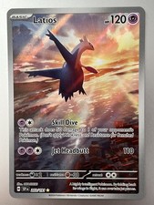 Latios 203/191 Illustration Rare Surging Sparks Pokemon Holo Near Mint picture