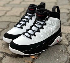 🎋 Nike Air Jordan 9 Retro Space Jam White True Red Leather High Top Men's Shoes picture
