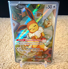 The Pokémon Company Pokémon TCG Eevee SVP 173 Promo Holo EN 50 HP Makura Tami picture