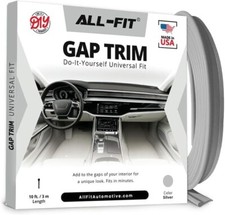 All-Fit Gap Trim Interior Custom Automotive Trim - Universal Fit - (Light Grey) picture