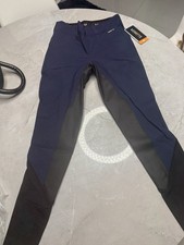 Kerrits Women’s Full Seat Riding Breeches Navy Black Size M New With Tags picture