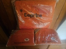 VTG NEW OWEN CAPRICE BURNT ORANGE BLANKET FULL/TWIN SHEETS Retro 70s  picture