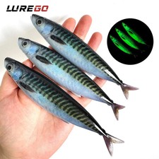 3PCS 5.71in 33.5g Trolling Fishing Lure, Realistic Sardine Hard Bait for Tuna &  picture