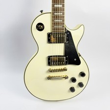2006 Epiphone Les Paul Custom Alpine White Electric Guitar w/ Hardshell Case picture