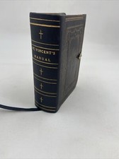 Antique Saint Vincent's Manual, Prayers & Devotionals -1859- John Murphy & Co picture