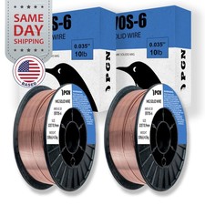 (2 x 10-Lb Spools) ER70S-6 .035