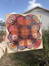 Vintage 70s Peter Max Mindflowers Puzzle picture