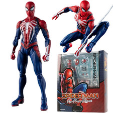 SHFiguarts Spider-Man PS4 Game Version Peter Parker Action Figure Model Toy Gift picture