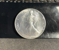 1987 American Silver Eagle 1oz .999 Fine Silver UNCIRCULATED picture