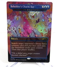 Beholder's Charm Ray Bribery FOIL Dungeons Dragons MTG Secret Lair NM/M picture