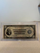 1918 $2 Federal Reserve Bank Note San Francisco Battleship Fr 778 Rare picture