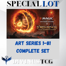 MTG - Universes Beyond: Lord of the Rings Complete Art Series NM [No Signature] picture