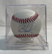 Reds Legend Barry Larkin Cincinnati Reds Autographed Signed Rawlings Baseball picture