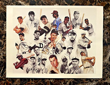 1994 lithograph Grand Opening Ted Williams Museum Exclusive Sluggers  picture