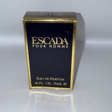 Vintage ESCADA Pour Homme  Eau de Parfum EDP Splash .16 fl oz 5 mL Travel picture