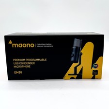 Maono Premium Programmable USB Condenser Microphone Model DM50 picture