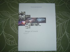 1998 DaimlerChrysler Annual Report short version history of the auto Company picture
