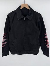 NCT 127 NCT127 NCIT Regular Full Zip Canvas Jacket Kpop Black Size Medium picture