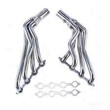 For C1500 C10 LS LS1 LS2 LS3 LS6 Chevy GMC Trucks Exhaust Headers Long Tube picture