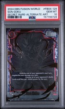 2024 DBS Fusion World Son Goku #FB04-129 Secret Rare Alt Art PSA 10 picture