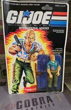 GI JOE ~ 1987 CHUCKLES ~ SEALED FUNSKOOL VARIANT UNCRACKED ELBOWS ~ MOC MOSC picture