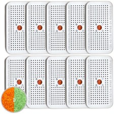 40 Gram 10 Pack Silica Gel Canister Reusable Indicating Desiccant Dehumidifier picture